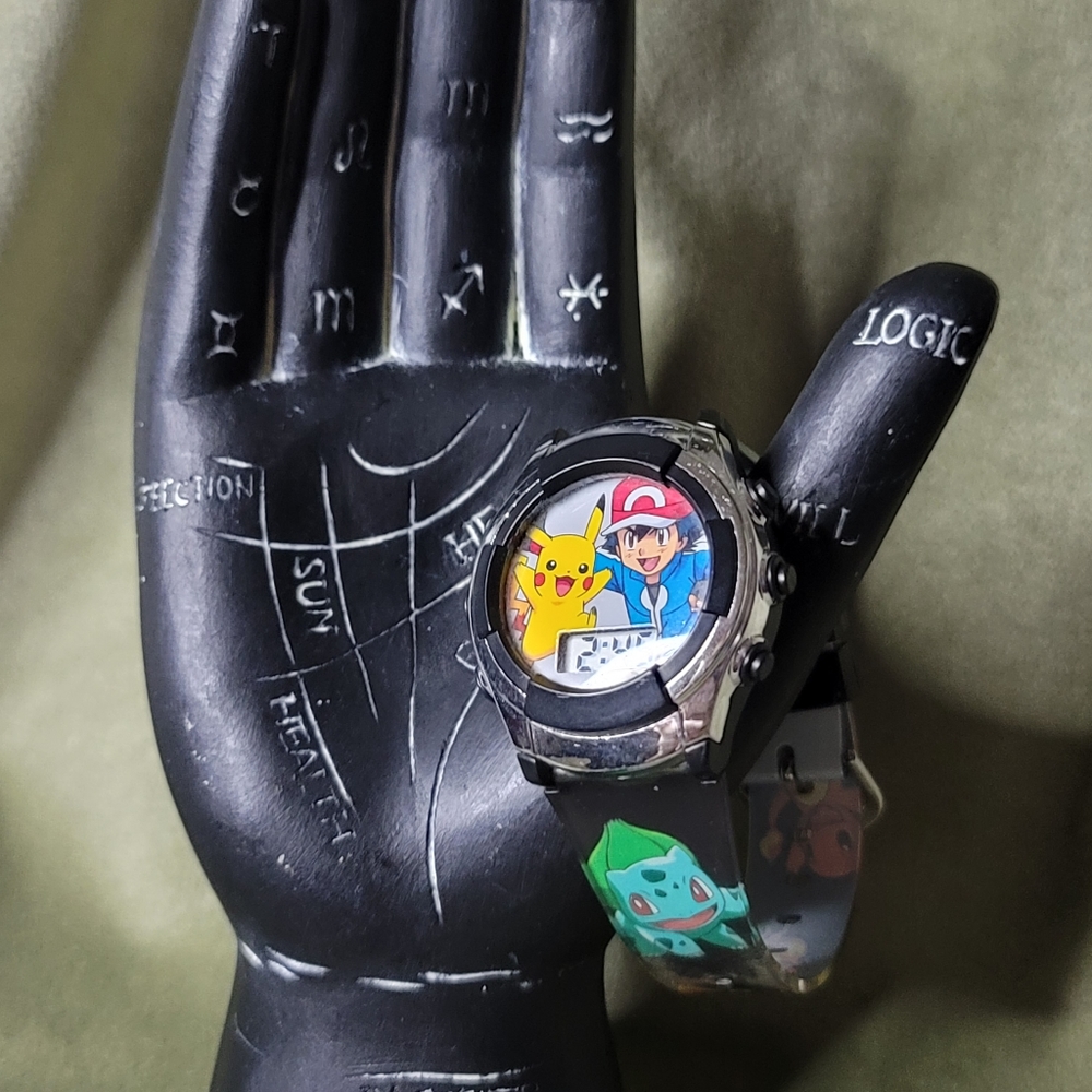 y2k Pokémon Characters Digital Watch